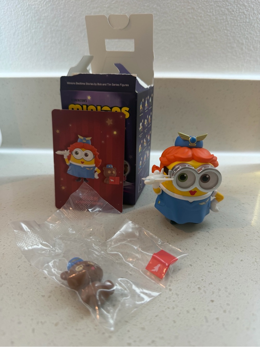Minions: Bedtime Stories by Bob and Tim figure - airplane safety